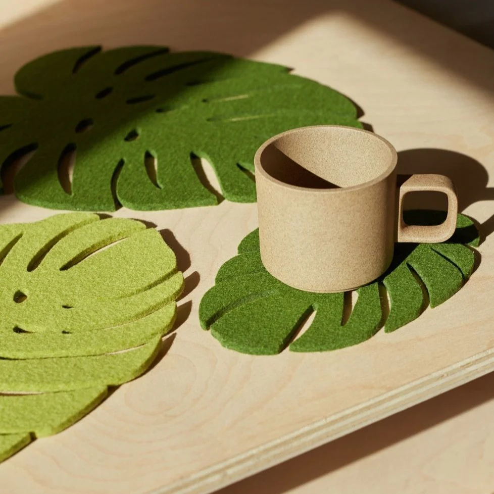 Medium Monstera Leaf Trivet - Image 4