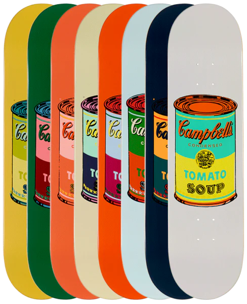 Andy Warhol Yellow Soup Can Skate Deck - Image 3