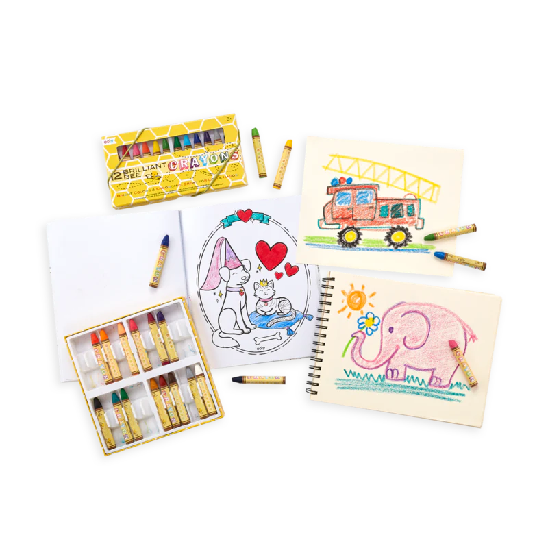 Brilliant Bee Crayons: Set of 12 - Image 4