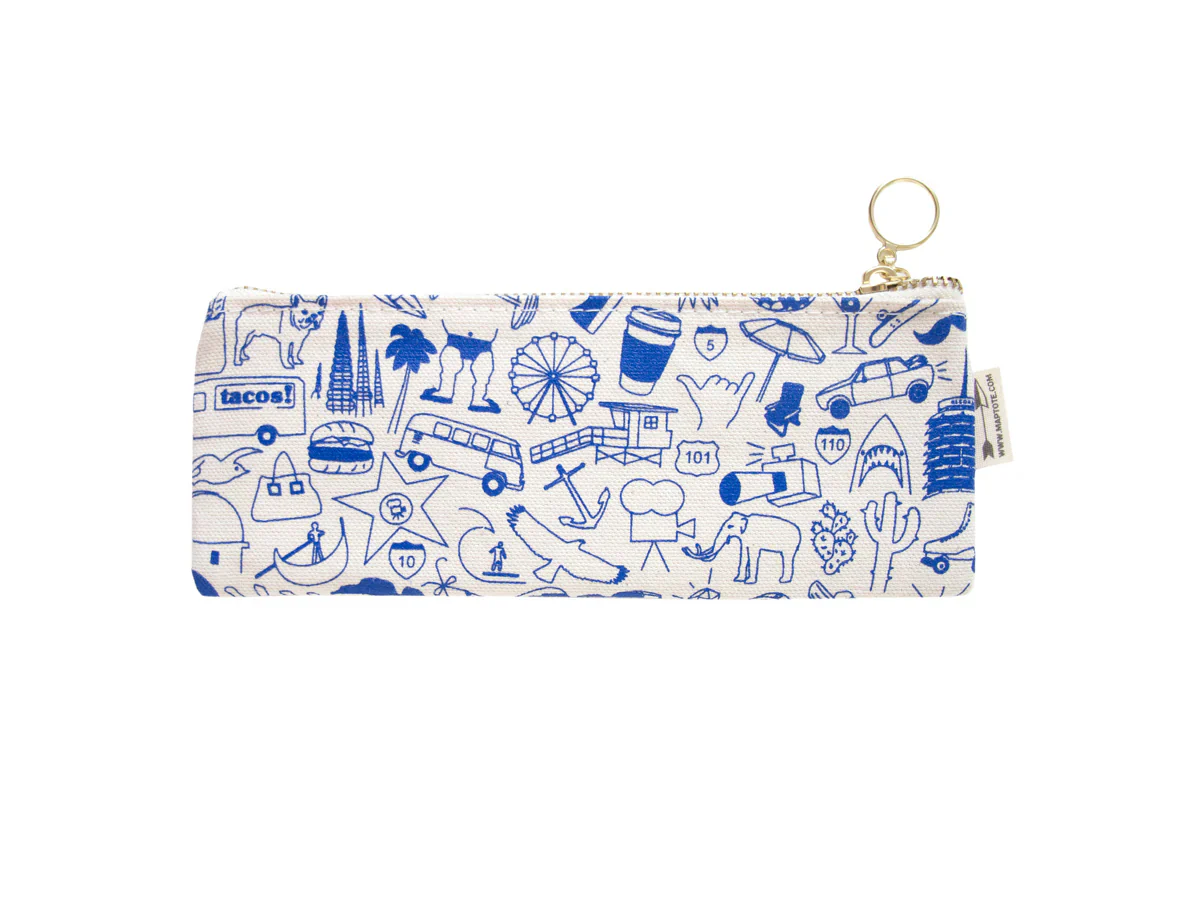 Los Angeles Pencil Pouch - Image 4